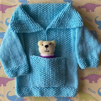 Teddy Jumper in Blue