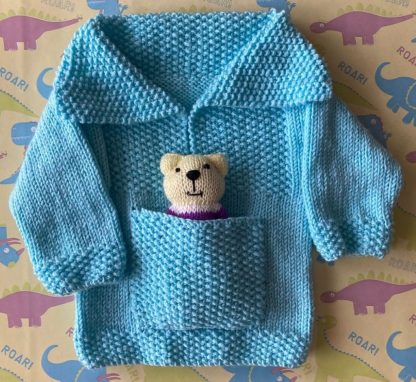 Teddy Jumper in Blue
